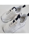 Impulse Parachute Fabric Calfskin Low Top Sneakers Blanc - HERMES - BALAAN 5