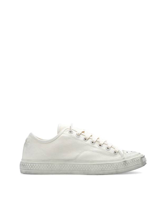 Canvas Low Top Sneakers White - ACNE STUDIOS - BALAAN 2