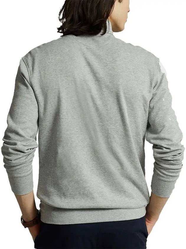 Logo Half Zip-up Sweatshirt Grey - POLO RALPH LAUREN - BALAAN 4