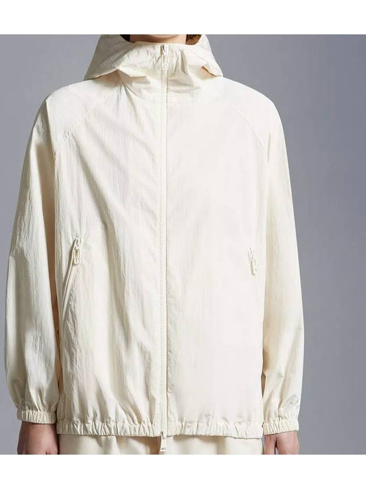 Euridice windbreaker hooded jacket offwhite 1A00127597FM033 - MONCLER - BALAAN 2