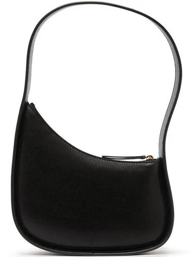 Half Moon Wide Strap Shoulder Bag Black W1249 L39 BLSG - THE ROW - BALAAN 1