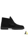 Desert Rock Suede Ankle Boots Black - CLARKS - BALAAN 2