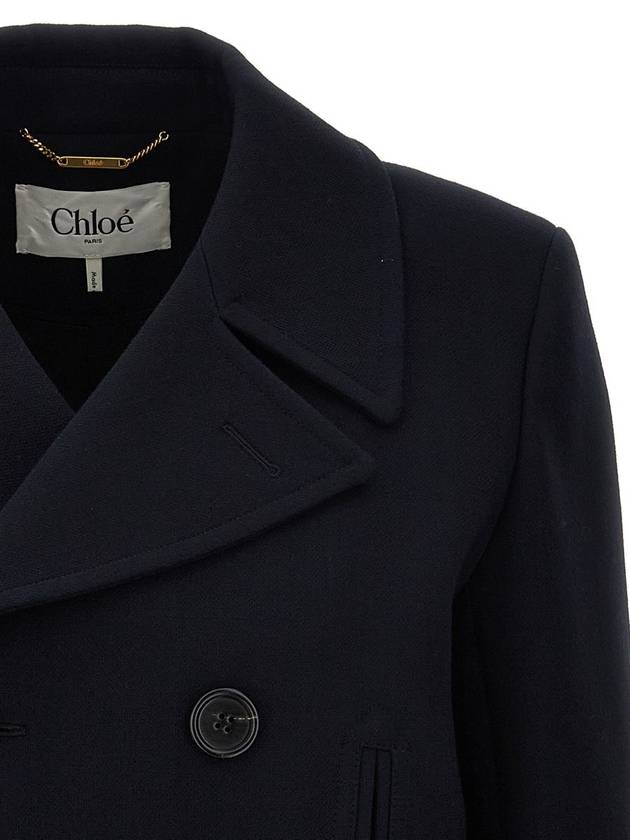 Chloé Double-Breasted Coat - CHLOE - BALAAN 3