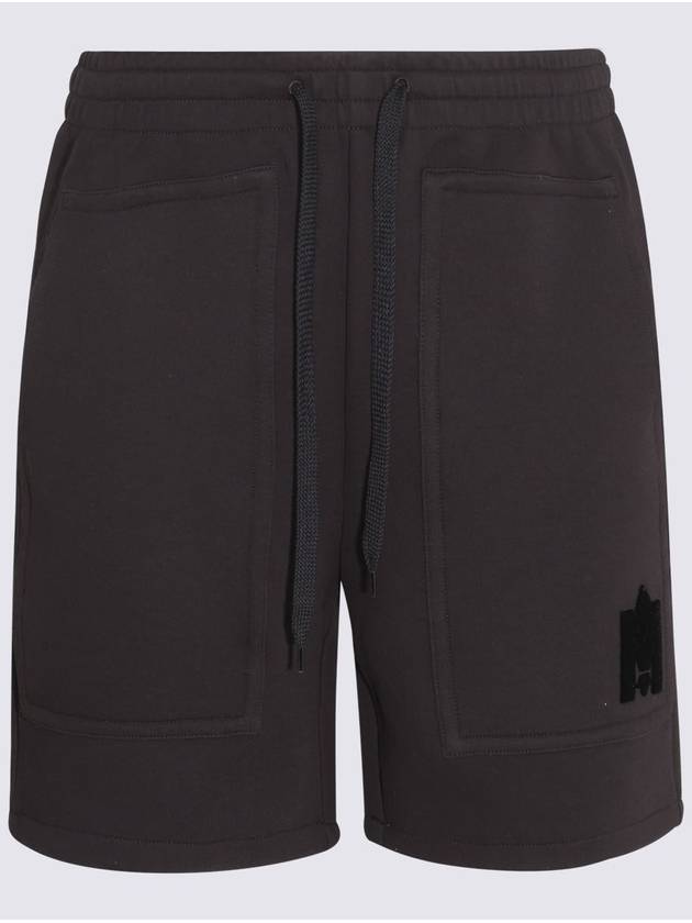 Mackage Black Cotton Shorts - MACKAGE - BALAAN 1