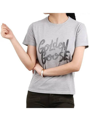 Logo printing short sleeve t-shirt A4 - GOLDEN GOOSE - BALAAN 1