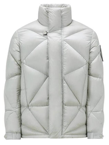 Oak Short Down Padding Light Grey - MONCLER - BALAAN 1