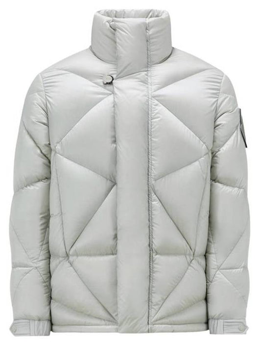 Oak Short Down Padding Light Grey - MONCLER - BALAAN 1