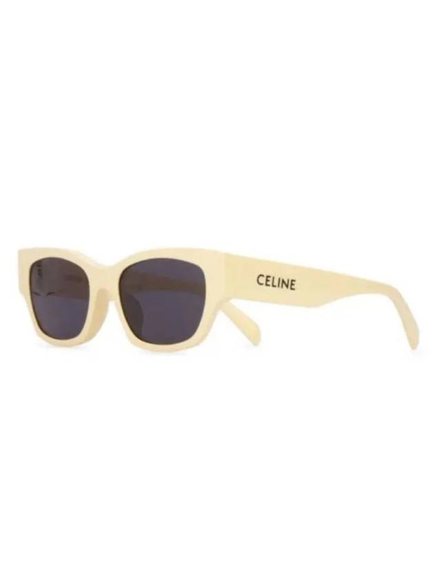 Eyewear Logo Acetate Sunglasses Yellow - CELINE - BALAAN 2