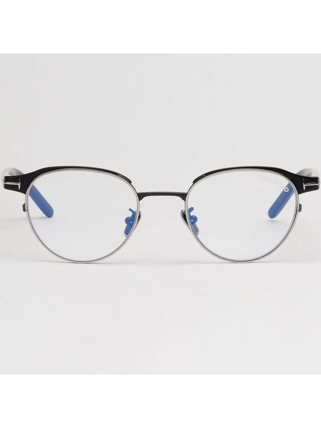 Blue Light Blocking Glasses Frame TF5863DB 001 Eye Protection Glasses Men Women Asian Fit - TOM FORD - BALAAN 3