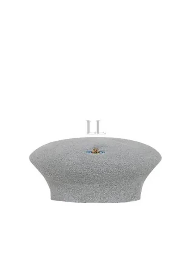 ORB Logo Beret Grey - VIVIENNE WESTWOOD - BALAAN 2