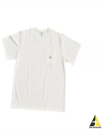 Round Pocket Tee CPE Pile OT613 A Short Sleeve T Shirt - SOUTH2 WEST8 - BALAAN 1