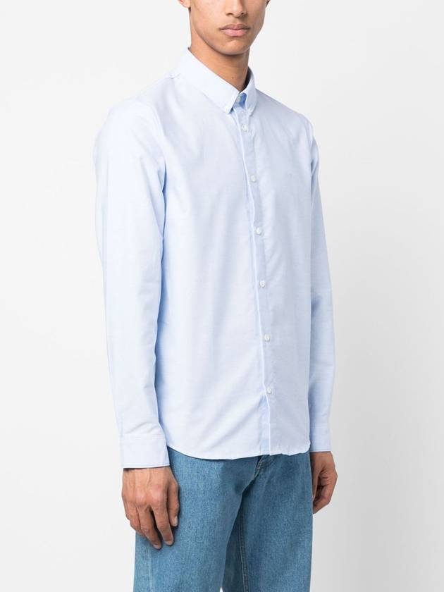 Men's Chemise GreGG Long Sleeve Shirt Light Blue - A.P.C. - BALAAN 4