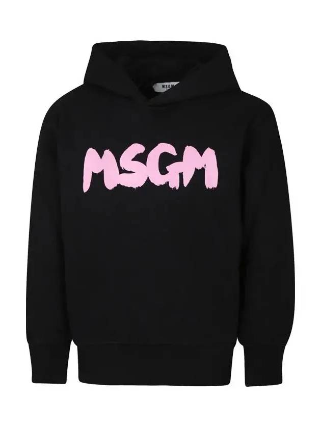 Kids Hoodie Black Pink F4MSJUHS057 11008 - MSGM - BALAAN 2