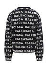 All-Over Logo Sweatshirt Black - BALENCIAGA - BALAAN 1