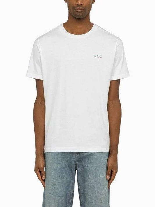 Nolan Short Sleeve T-Shirt White - A.P.C. - BALAAN 2