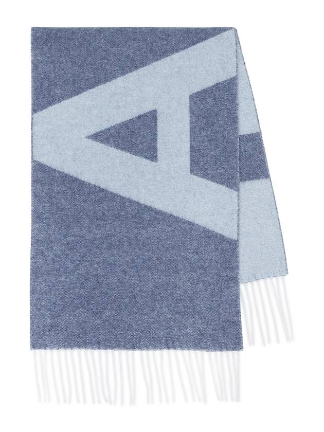 Maro Big Logo Muffler Blue - A.P.C. - BALAAN 2