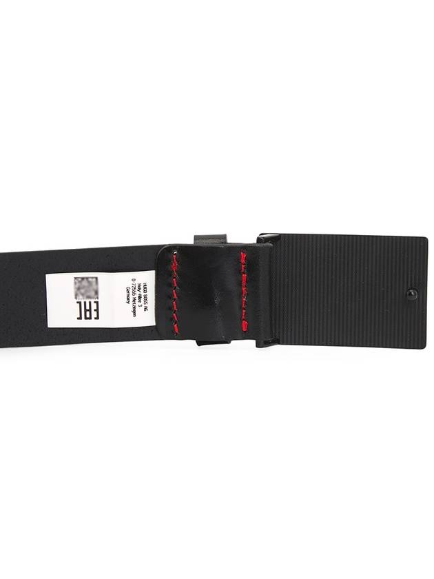 logo buckle leather belt 50480856 - HUGO BOSS - BALAAN 5