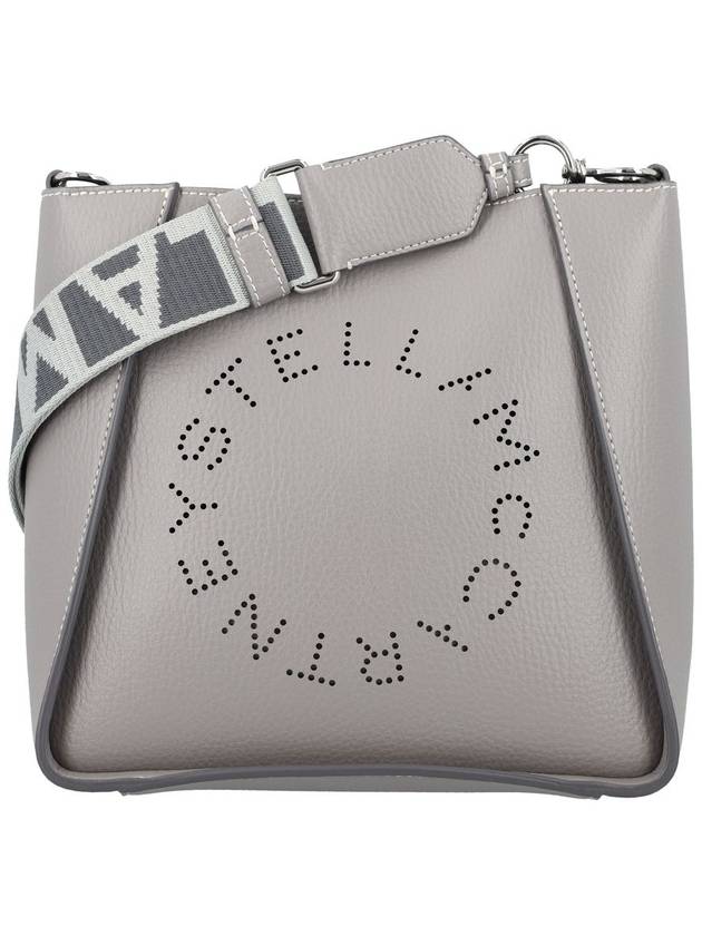 logo strap shoulder bag gray - STELLA MCCARTNEY - BALAAN 2