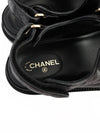 Women's CC Logo Velcro Sandals Gold Black - CHANEL - BALAAN 7