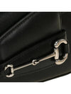 Horsebit 1955 Mini Leather Shoulder Bag Black - GUCCI - BALAAN 6