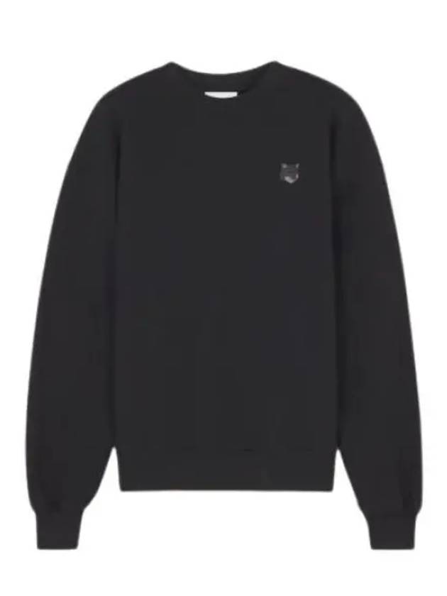 Bold Fox Head Patch Comfort Sweatshirt Black - MAISON KITSUNE - BALAAN 2