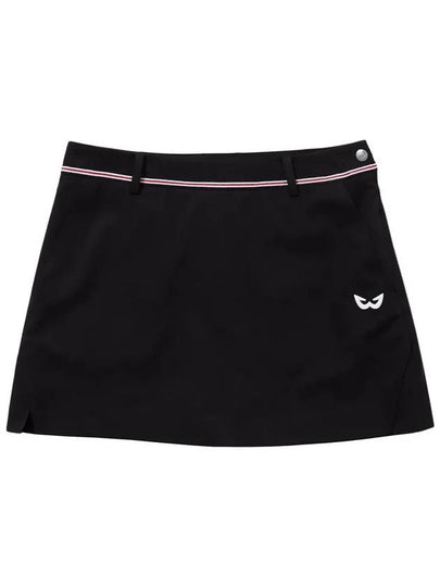 Golf Wear Back Pleated Culotte Golf Skirt WB21SUWQ01BK Black - WHITEBALL - BALAAN 2