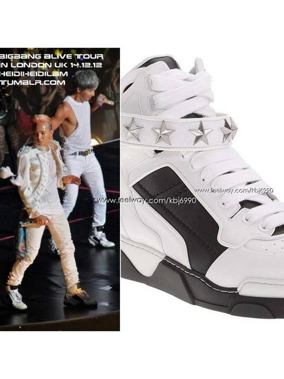 Tyson High Top Sneakers White - GIVENCHY - BALAAN 2