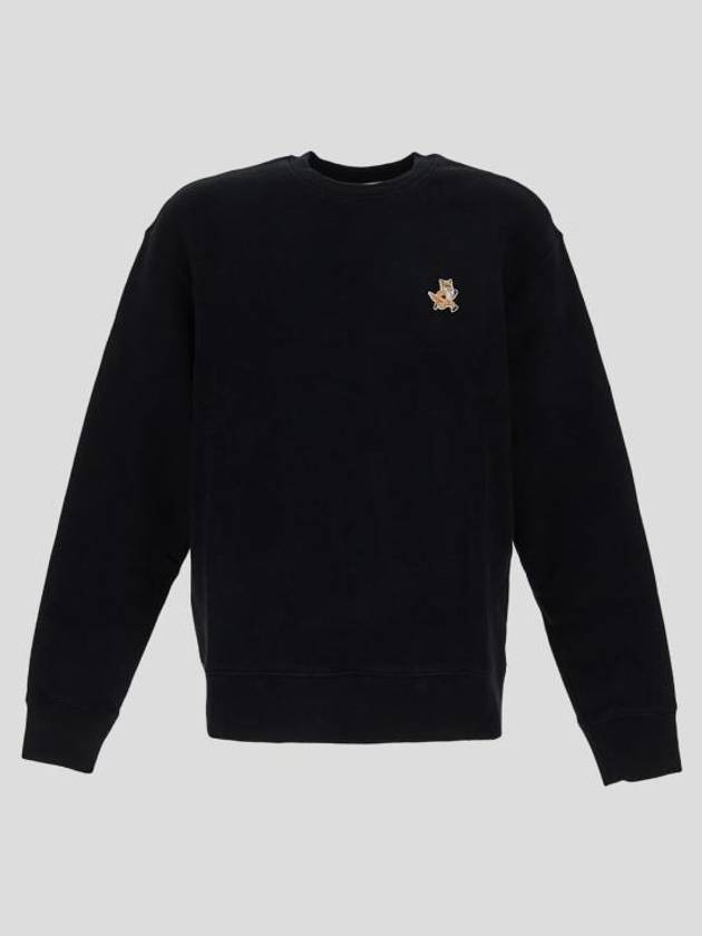 Fox Cotton Sweatshirt Black - MAISON KITSUNE - BALAAN 2