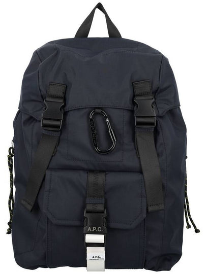 Track Logo Buckle Nylon Backpack Dark Navy - A.P.C. - BALAAN 2