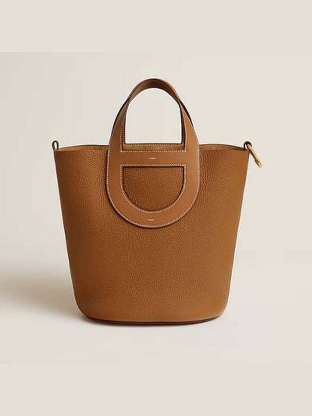 In The Loop 23 Tote Bag Brown - HERMES - BALAAN 2