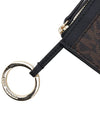 Jet Set Charm Card Wallet Black Brown - MICHAEL KORS - BALAAN 10