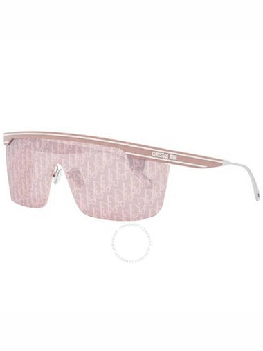 Dior DIORCLUB M1U Pink Logo Shield Ladies Sunglasses CD40042U 72Y 00 - DIOR - BALAAN 1