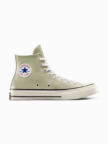 Chuck 70 Leather High Top Sneakers Pale Surplus - CONVERSE - BALAAN 1