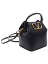 V Logo Signature Mini Bucket Bag Black - VALENTINO - BALAAN 4