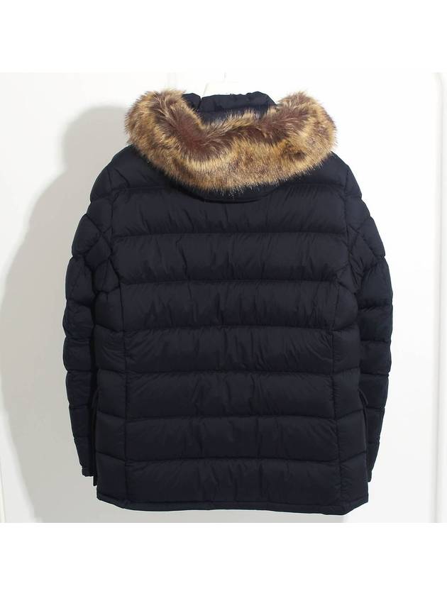 Clunye short down jacket navy - MONCLER - BALAAN 3