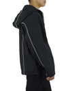 J Hives Contrast Piping Windbreaker Black - DIESEL - BALAAN 6