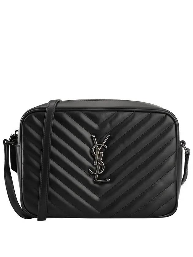 Roux Quilted Cross Bag Black - SAINT LAURENT - BALAAN 2