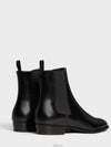 Drugstore Shiny Calfskin Chelsea Boots Black - CELINE - BALAAN 5