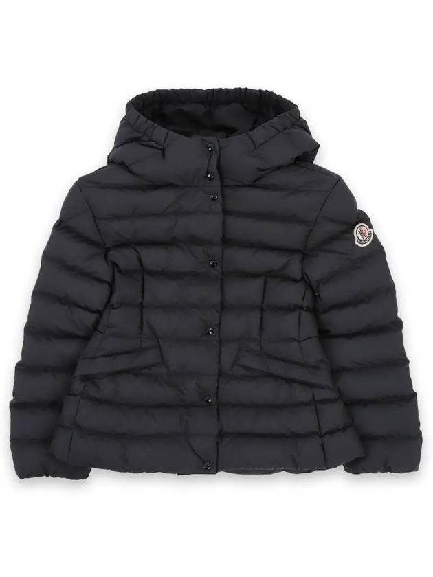 Kids EGISTO Logo Patch Down Padded Jacket Black 1A00005 54A81 999 8 10A - MONCLER - BALAAN 1