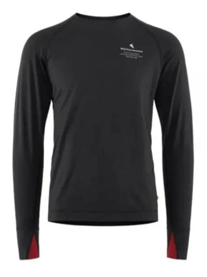 Fafne Crew Neck Long Sleeve T-Shirt Raven - KLATTERMUSEN - BALAAN 2