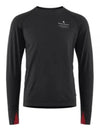 Fafne Crew Neck Long Sleeve T-Shirt Raven - KLATTERMUSEN - BALAAN 1