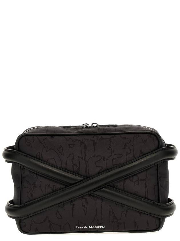 Harness Leather Detail Camera Cross Bag Black - ALEXANDER MCQUEEN - BALAAN 2