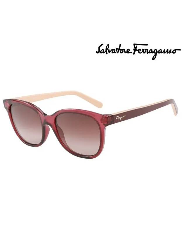 Ferragamo Sunglasses SF834S 606 Round Women s - SALVATORE FERRAGAMO - BALAAN 1