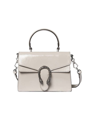 Dionysus Leather Top Handle Cross Bag White - GUCCI - BALAAN 1