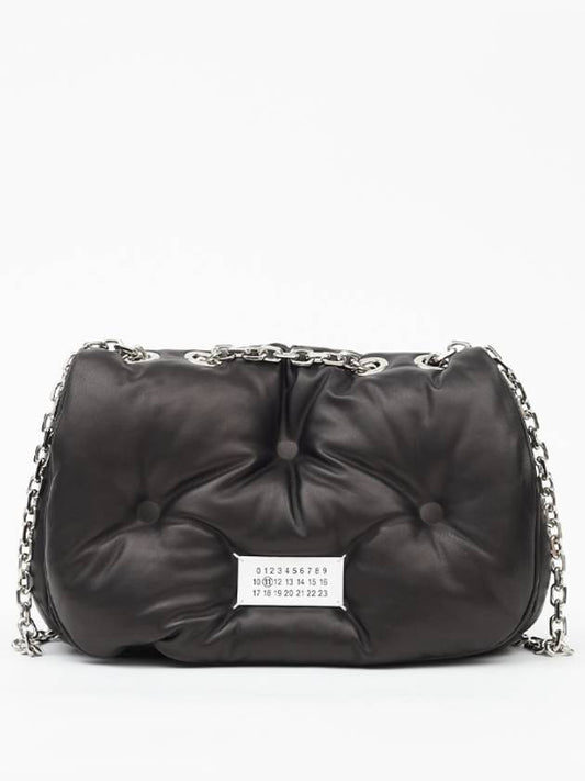 Glam Slam Flap Medium Shoulder Bag Black - MAISON MARGIELA - BALAAN 2