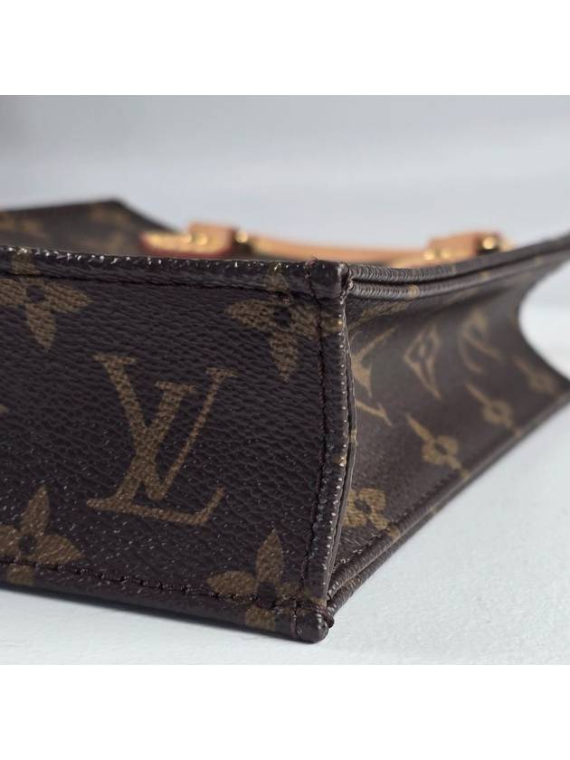 Monogram Petite Sockpla Mini Tote Bag Cross M81295 - LOUIS VUITTON - BALAAN 8