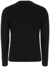 de Coeur Embroidery Crewneck Knit Top Black - AMI - BALAAN 4