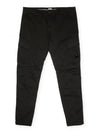 Stretch Sateen Ergonomic Lens Cargo Straight Pants Black - CP COMPANY - BALAAN 2