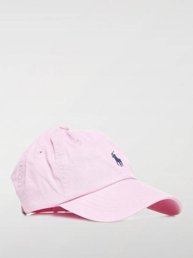 Embroidered Pony Ball Cap Pink - POLO RALPH LAUREN - BALAAN 2