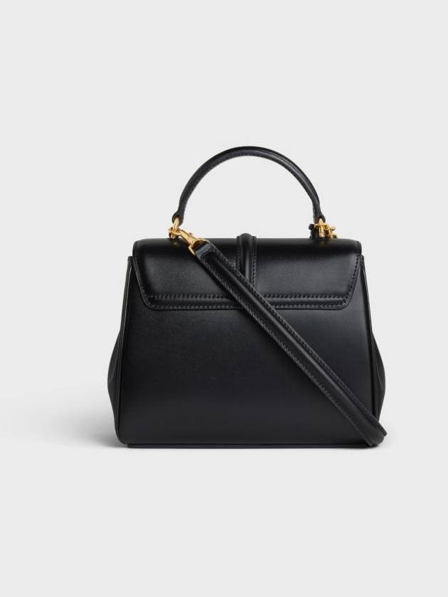 16 Calfskin Mini Shoulder Bag Black - CELINE - BALAAN 3